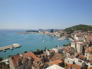 View of the Bell Tower in Split