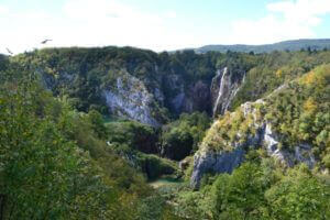 The waterfalls of Plitvice National Park