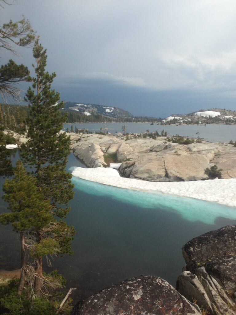 Lake Aloha on the PCT