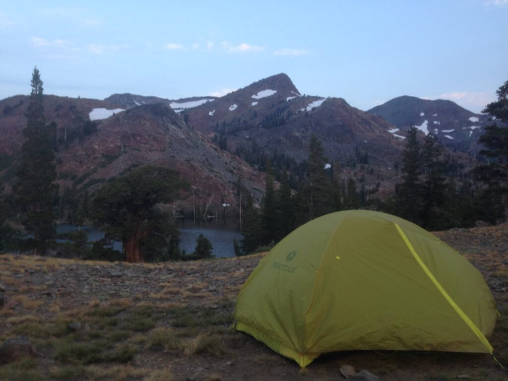 Camping at Susie Lake