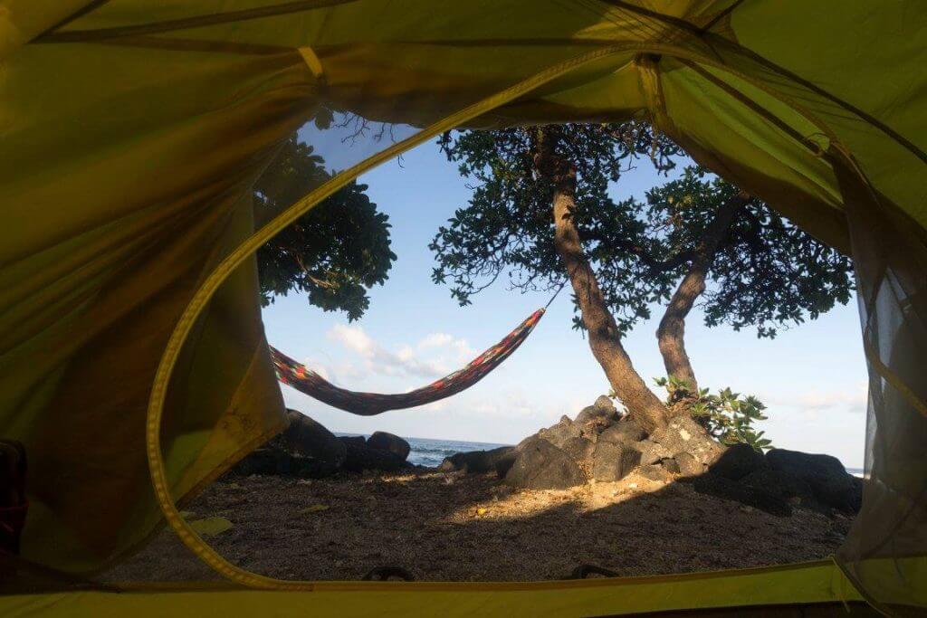 Camping in Hawaii