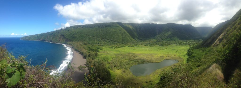View over the Waipi'o Valley