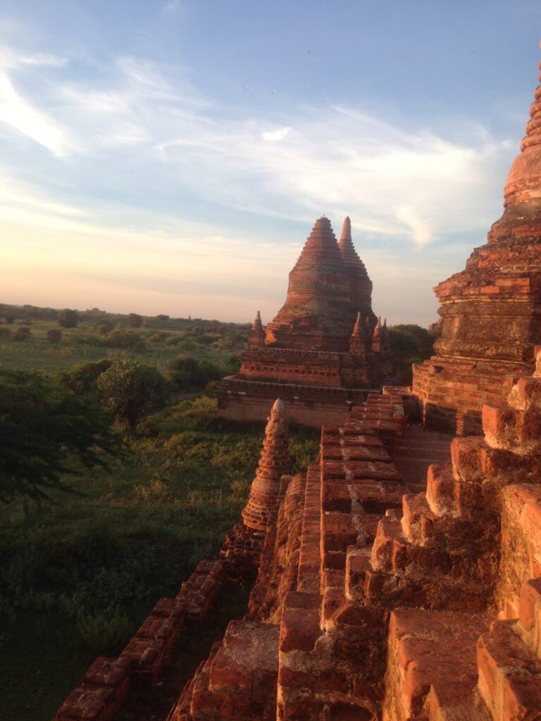 Sunset in Bagan