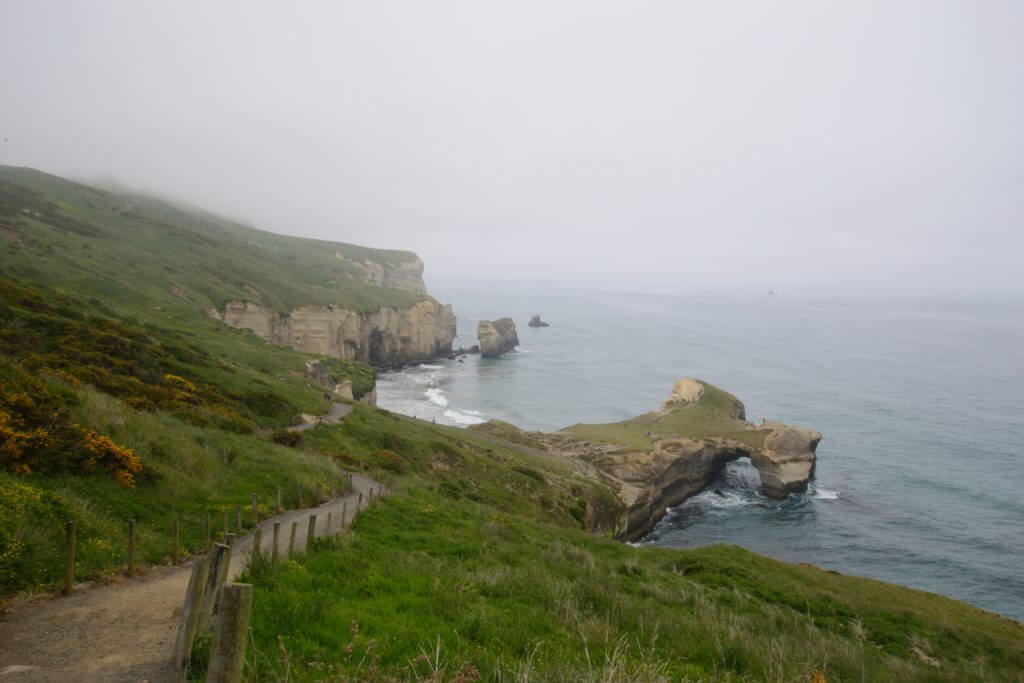 Tunnel Beach near Dunedin