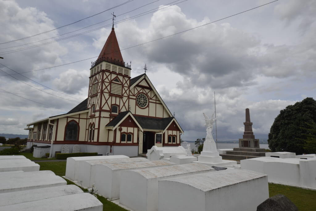 Saint Faith's Anglican Church in Ohinemutu Village