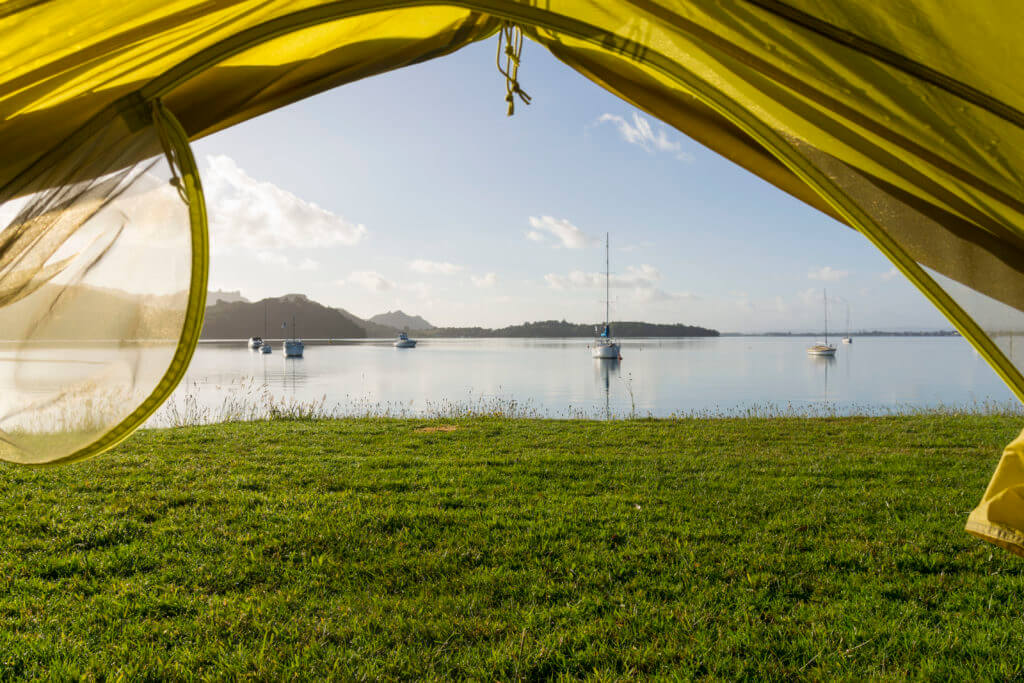 Campsite in Whangarei