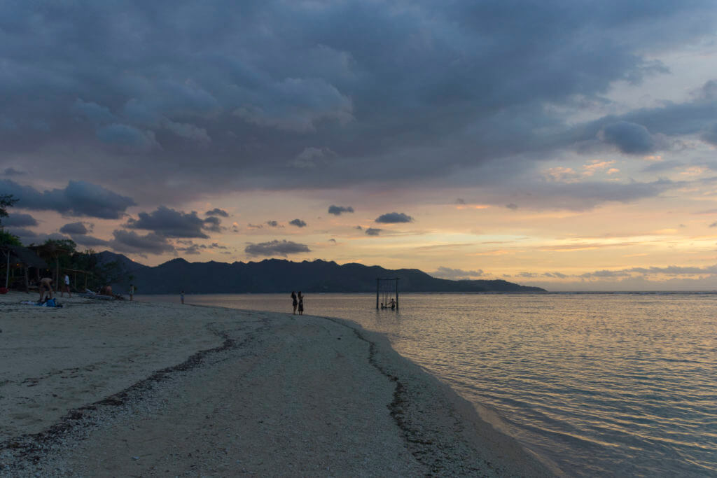 Sunset on Gili Air