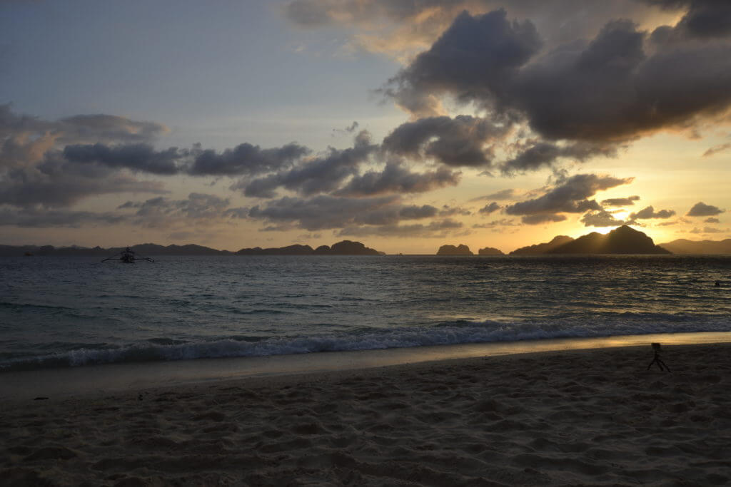 Sunset in El Nido