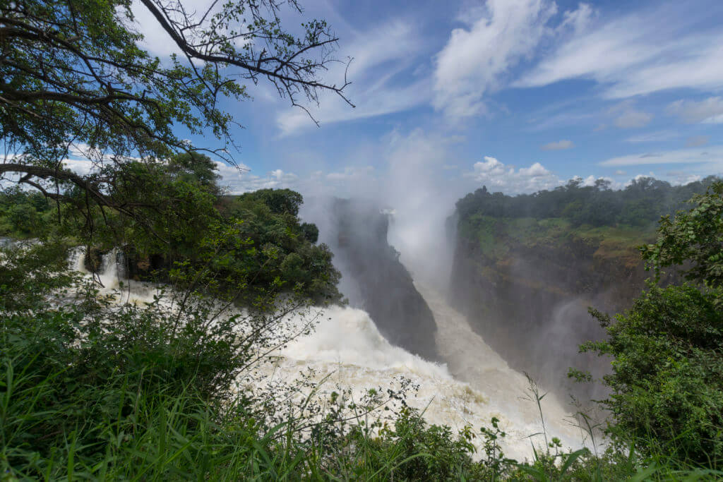 The Victoria Falls from Zimbabwe