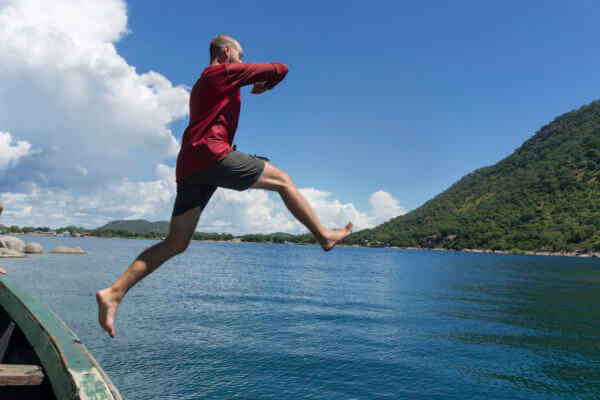 Snorkeling in Lake Malawi