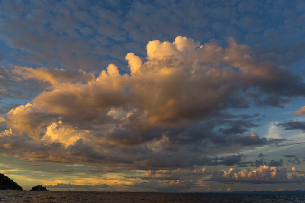 Clouds over Lake Malawi